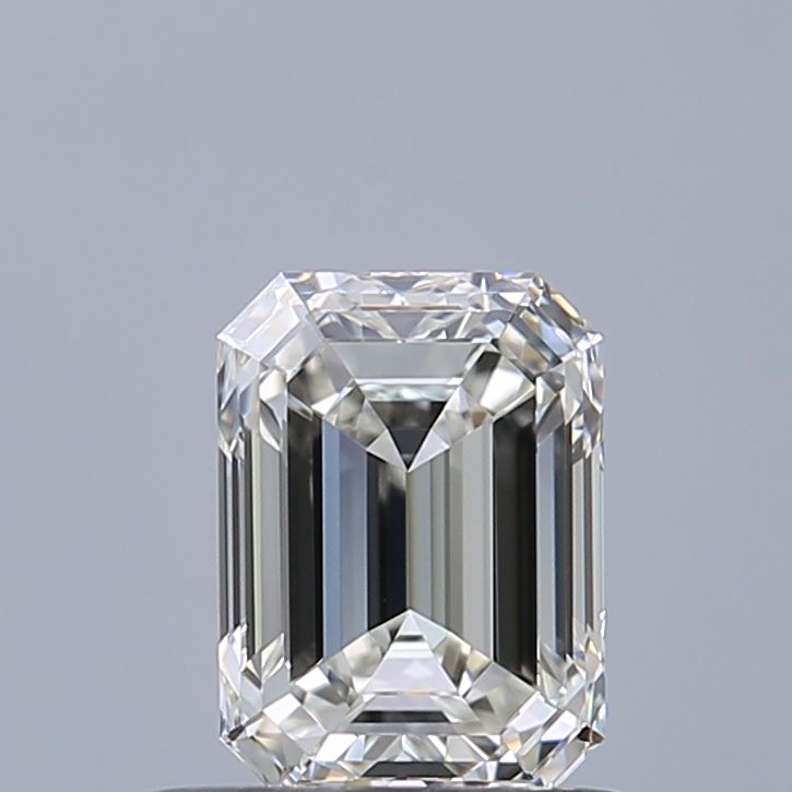 Diamante Naturale Taglio Smeraldo 0.71ct VG/EX H IF - GIA - 5.82x4.24x2.89mm
