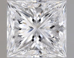 Diamante Naturale Taglio Princess 0.69ct VG/EX D VS2 - GIA - 5.07x4.87x3.56mm