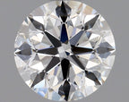 Diamante Naturale Taglio Brillante 1ct EX/VG/EX D VS2 - GIA - 6.38x6.29x3.99mm