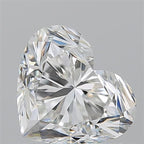 Diamante Naturale Taglio Cuore 1.71ct EX/EX H VS1 - GIA - 6.86x8.08x5.15mm
