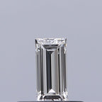 Diamante Naturale Taglio Baguette 0.24ct EX/EX G VVS1 - GIA - 5.25x2.49x1.7mm