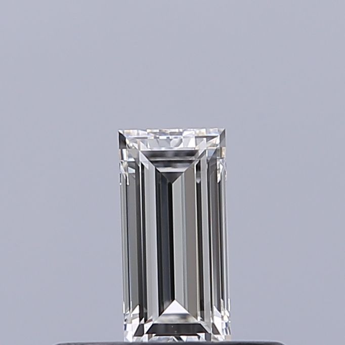 Diamante Naturale Taglio Baguette 0.24ct EX/EX G VVS1 - GIA - 5.25x2.49x1.7mm