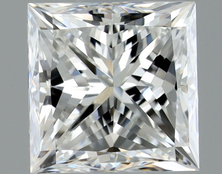 Diamante Naturale Taglio Princess 0.7ct G/EX F VS1 - GIA - 4.71x4.66x3.53mm