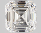 Diamante Taglio Smeraldo Quadrato 0.77ct EX/EX E VS1 - GIA - 5.02x4.95x3.31mm
