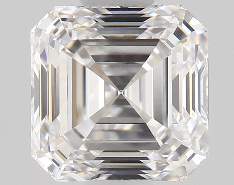 Diamante Taglio Smeraldo Quadrato 0.77ct EX/EX E VS1 - GIA - 5.02x4.95x3.31mm