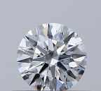 Diamante Naturale Taglio Brillante 0.38ct 3EX D IF - GIA - 4.67x4.68x2.89mm