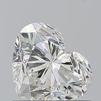 Diamante Naturale Taglio Cuore 0.9ct EX/VG I VVS2 - GIA - 5.58x6.65x4.13mm