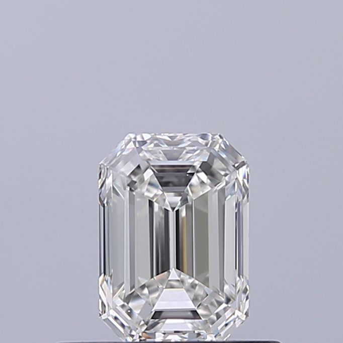 Diamante Naturale Taglio Smeraldo 0.5ct VG/EX G VVS1 - GIA - 5.37x3.78x2.52mm