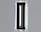 Diamante Naturale Taglio Baguette 0.36ct EX/EX E VVS1 - GIA - 6.71x2.77x1.88mm
