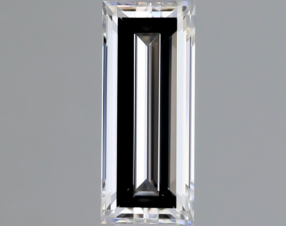 Diamante Naturale Taglio Baguette 0.36ct EX/EX E VVS1 - GIA - 6.71x2.77x1.88mm