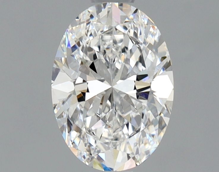 Diamante Naturale Taglio Ovale 1ct VG/EX E VVS1 - GIA - 7.82x5.64x3.56mm