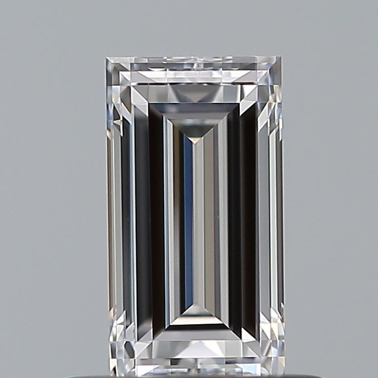 Diamante Naturale Taglio Baguette 0.52ct VG/EX D VVS1 - GIA - 6.41x3.37x2.37mm