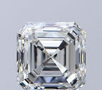 Diamante Taglio Smeraldo Quadrato 0.7ct EX/EX I VS1 - GIA - 4.81x4.61x3.22mm