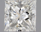 Diamante Naturale Taglio Princess 0.45ct VG/VG G IF - GIA - 4.34x4.34x3.0mm
