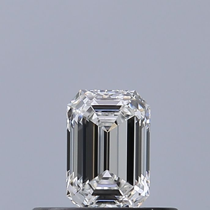 Diamante Naturale Taglio Smeraldo 0.32ct EX/EX F VS1 - GIA - 4.76x3.27x2.17mm
