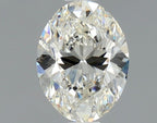 Diamante Naturale Taglio Ovale 0.7ct VG/EX J VS1 - GIA - 6.63x4.94x3.14mm