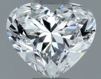 Diamante Naturale Taglio Cuore 1.01ct EX/EX D VS2 - GIA - 5.73x6.69x4.24mm