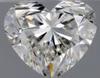 Diamante Naturale Taglio Cuore 1.33ct EX/EX I VVS2 - GIA - 7.55x6.51x4.52mm