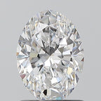 Diamante Naturale Taglio Ovale 1.01ct VG/EX D VS2 - GIA - 7.87x5.7x3.53mm
