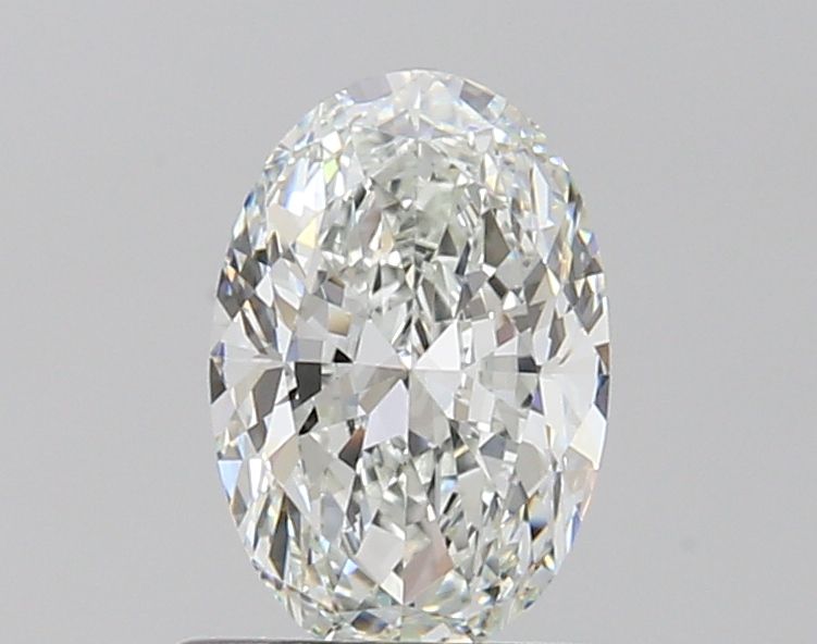Diamante Naturale Taglio Ovale 1ct EX/EX F VVS1 - IGI - 8.04x5.36x3.15mm