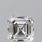 Diamante Naturale Taglio Asscher 0.7ct VG/EX G VVS2 - GIA - 4.97x4.86x3.2mm