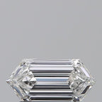 Diamante Naturale Taglio Esagonale 0.54ct EX/EX E VVS2 - GIA - 7.64x3.8x2.24mm