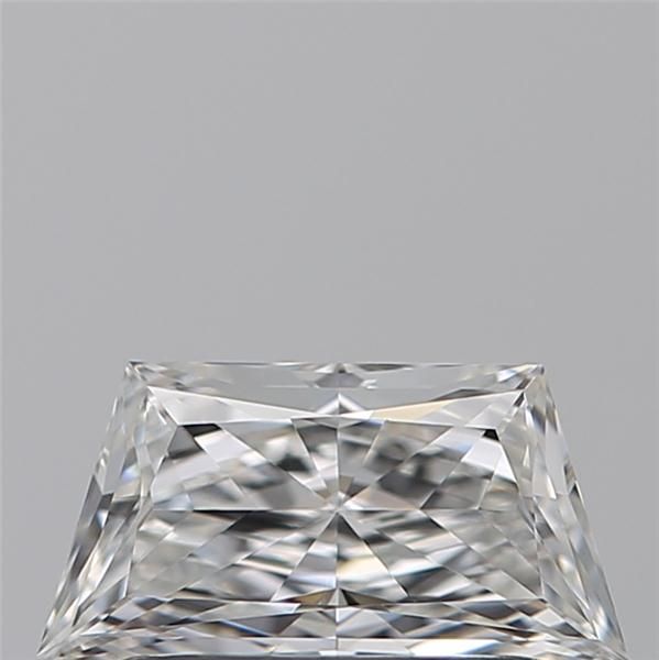 Diamante Naturale Taglio Trapezio 0.55ct VG/VG F VS1 - GIA - 7.43x3.75x2.54mm