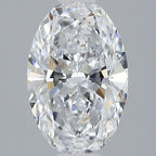 Diamante Naturale Taglio Ovale 0.54ct EX/EX D FL - GIA - 7.06x4.58x2.69mm
