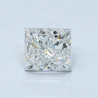 Diamante Naturale Taglio Princess 0.8ct G/EX D VS1 - GIA - 4.96x4.8x3.58mm