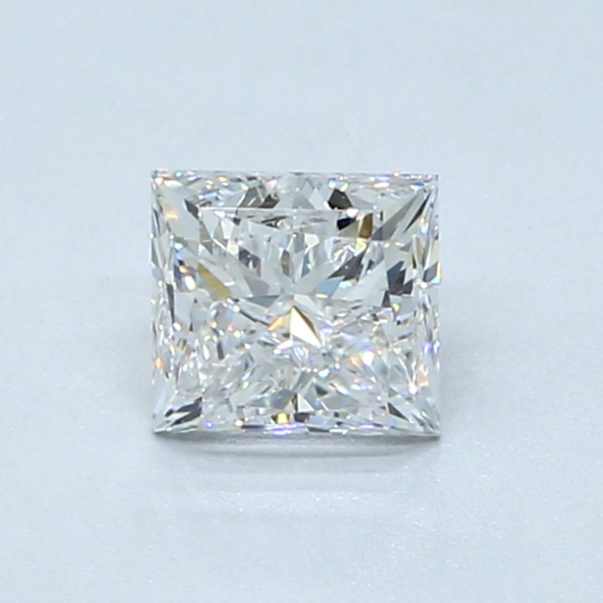 Diamante Naturale Taglio Princess 0.8ct G/EX D VS1 - GIA - 4.96x4.8x3.58mm