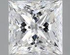 Diamante Naturale Taglio Princess 1.3ct EX/EX F VVS2 - GIA - 5.91x5.88x4.29mm