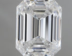 Diamante Naturale Taglio Smeraldo 0.96ct VG/EX F VS1 - GIA - 6.16x4.74x3.29mm
