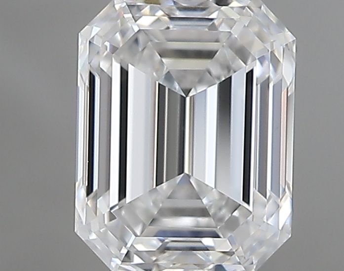 Diamante Naturale Taglio Smeraldo 0.96ct VG/EX F VS1 - GIA - 6.16x4.74x3.29mm