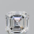 Diamante Naturale Taglio Asscher 1.05ct EX/EX G VVS2 - GIA - 5.63x5.53x3.68mm