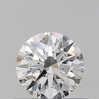Diamante Naturale Taglio Brillante 0.47ct EX/VG/EX G IF - GIA - 5.02x4.99x3.05mm