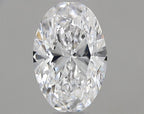 Diamante Naturale Taglio Ovale 0.7ct G/EX D VVS1 - GIA - 7.31x4.86x2.98mm