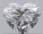 Diamante Naturale Taglio Cuore 0.35ct VG/EX D IF - GIA - 4.27x4.95x2.84mm