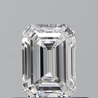 Diamante Naturale Taglio Smeraldo 0.56ct EX/EX F VVS1 - GIA - 5.59x3.99x2.62mm