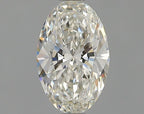 Diamante Naturale Taglio Ovale 0.43ct VG/EX H VVS2 - GIA - 6.46x4.14x2.58mm