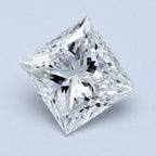 Diamante Naturale Taglio Princess 1.1ct VG/EX E VS1 - GIA - 5.98x5.71x3.98mm