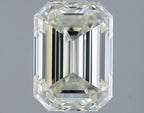 Diamante Naturale Taglio Smeraldo 2ct EX/EX J VVS2 - IGI - 8.24x5.9x4.09mm