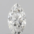 Diamante Naturale Taglio Marquise 0.5ct VG/VG F VVS2 - IGI - 7.82x4.15x2.61mm