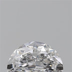 Diamante Naturale Taglio Mezzaluna 0.35ct VG/EX D VS1 - GIA - 6.37x3.56x2.34mm