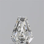Diamante Naturale Taglio Scudo 0.4ct EX/EX H VVS2 - GIA - 5.43x4.41x2.36mm