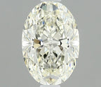 Diamante Naturale Taglio Ovale 0.61ct EX/EX J VVS1 - IGI - 6.88x4.69x2.85mm