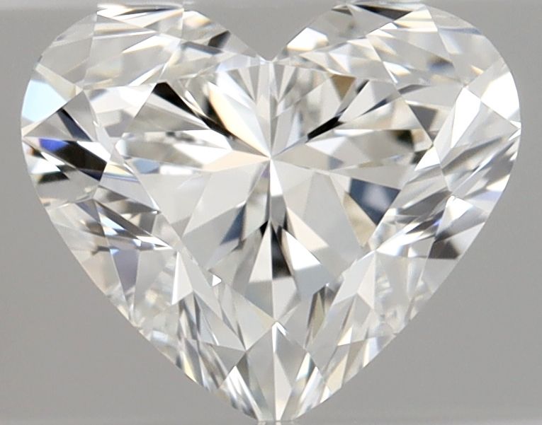 Diamante Naturale Taglio Cuore 0.5ct EX/EX H VVS1 - GIA - 5.46x4.69x3.36mm