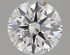 Diamante Taglio Brillante 0.4ct EX/VG/EX E VVS2 - GIA - 4.73x4.69x2.88mm