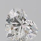 Diamante Naturale Taglio Cuore 1.02ct VG/EX I VS1 - GIA - 6.08x7.07x4.15mm
