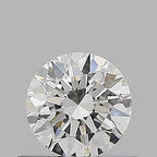 Diamante Naturale Taglio Brillante 0.5ct 3EX E IF - GIA - 5.11x5.09x3.15mm
