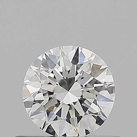 Diamante Naturale Taglio Brillante 0.5ct 3EX E IF - GIA - 5.11x5.09x3.15mm